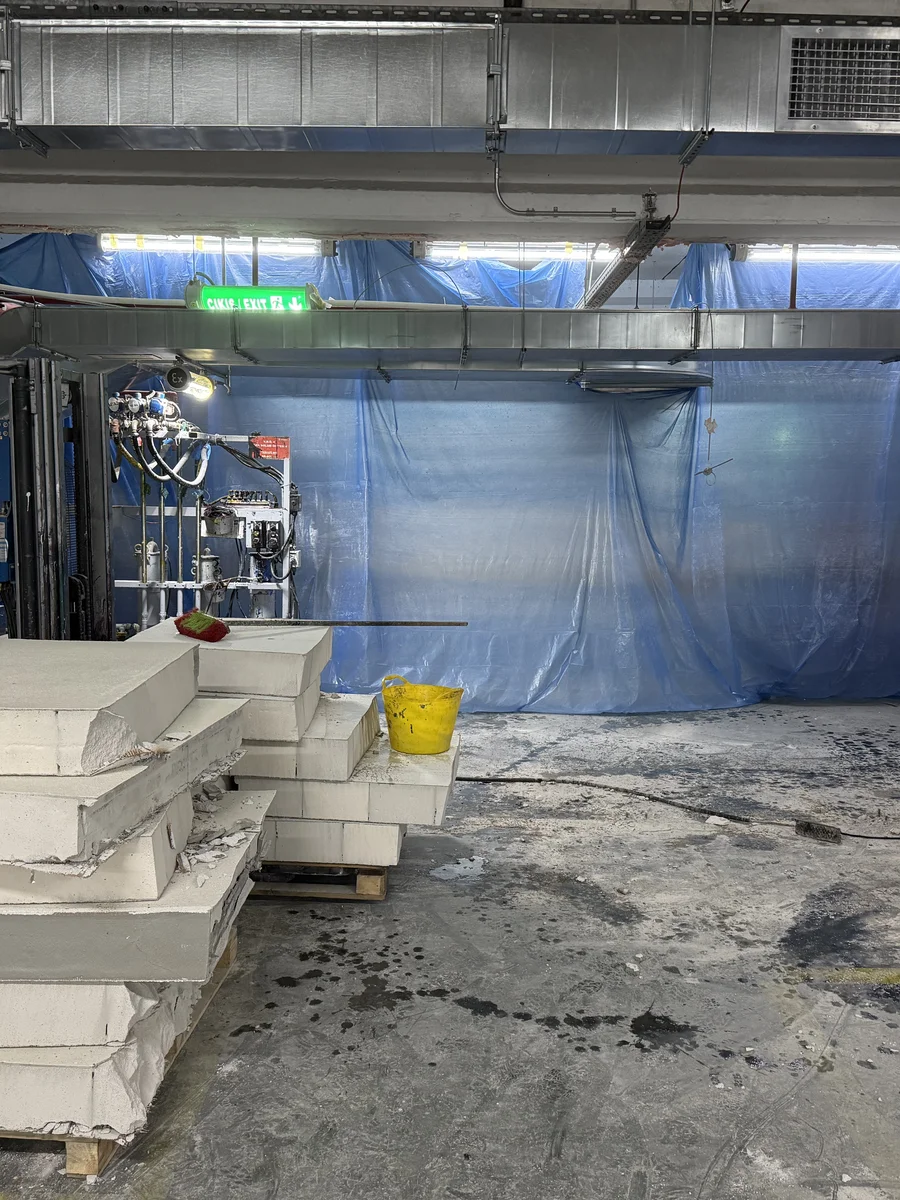 fabrika tadilati uretim alani genisletme