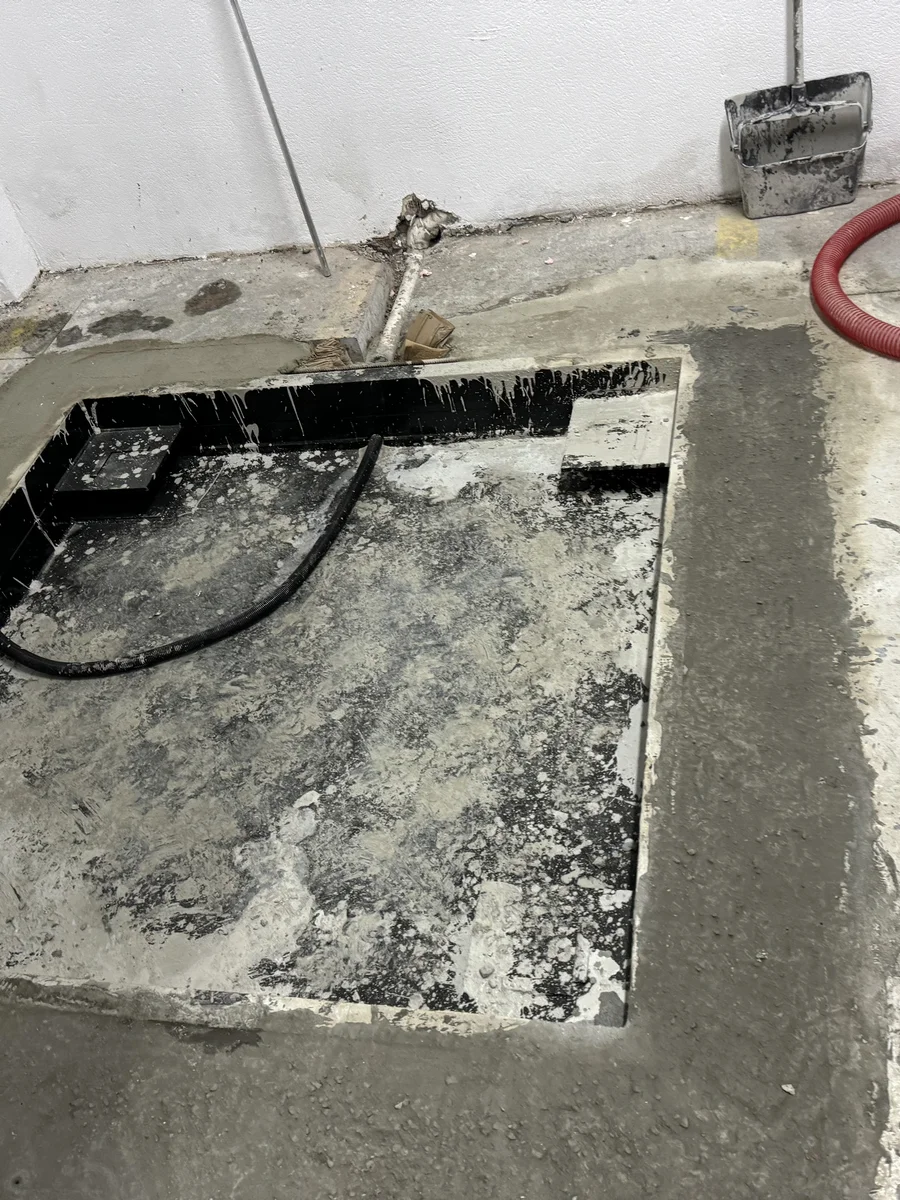 betonarme Makina platformu yerlestirilmesi